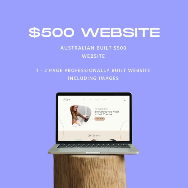 500 Dollar Website